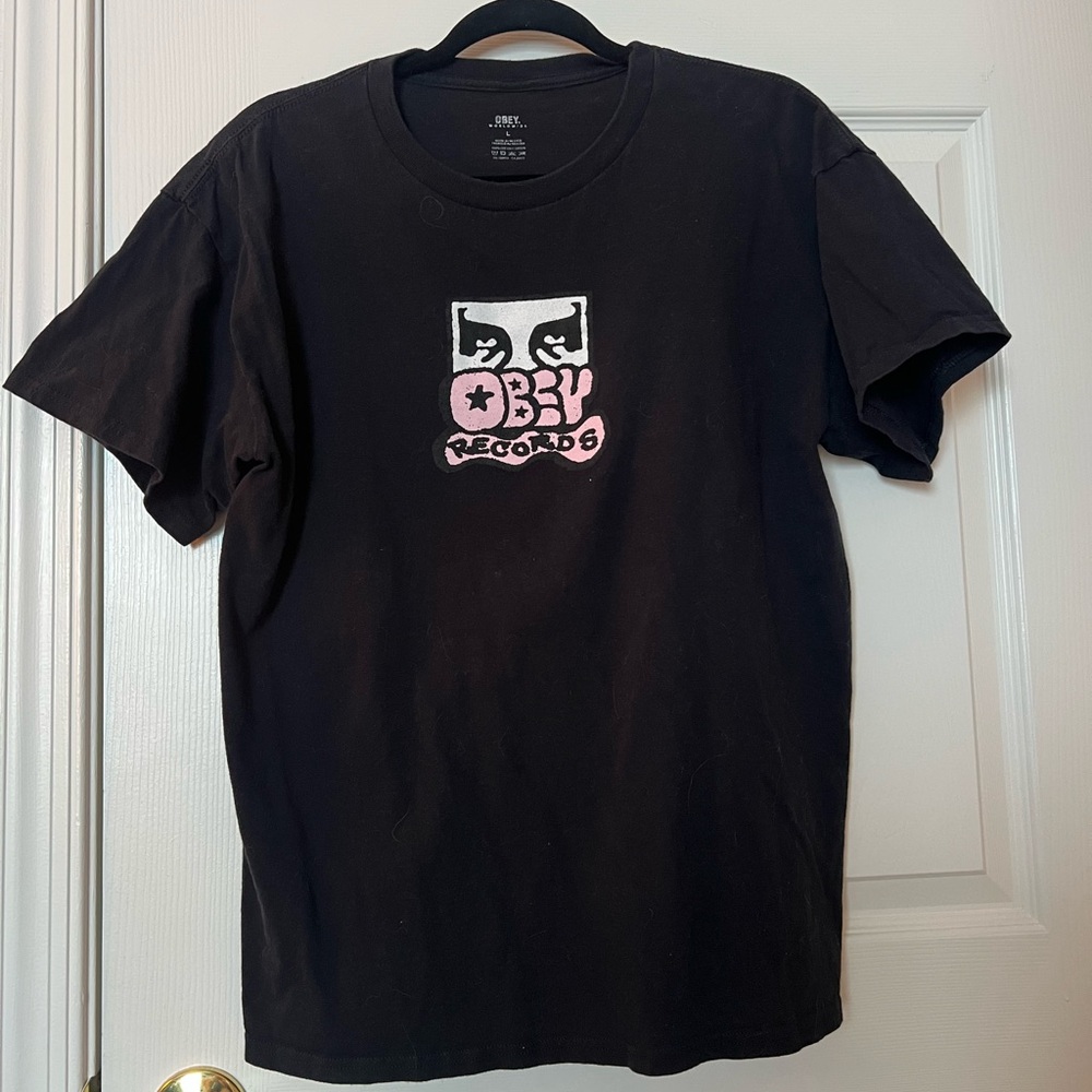 Obey Records Tee